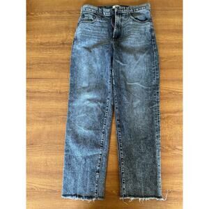 Alice and Olivia Oh Baby‎ Wash Amazing High Rise Girlfriend Jean Size 27